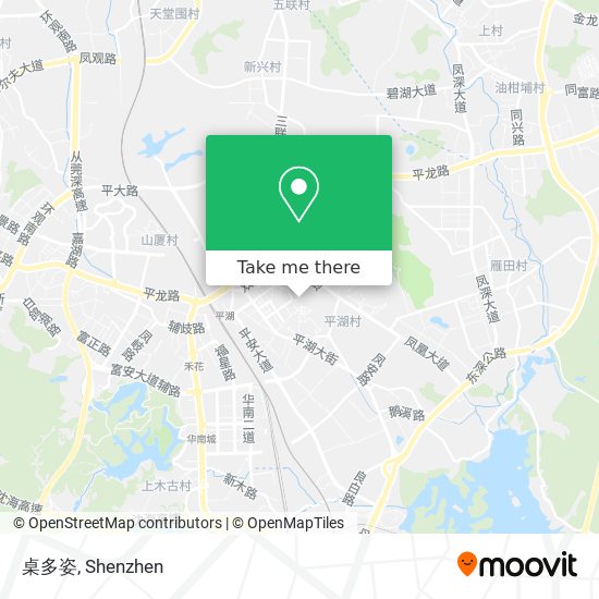 桌多姿 map