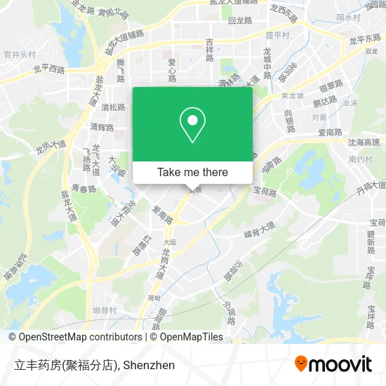 立丰药房(聚福分店) map