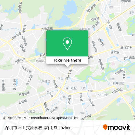 深圳市坪山实验学校-南门 map