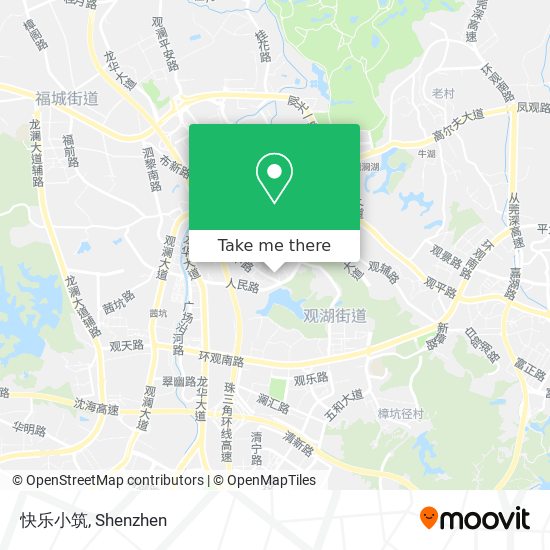 快乐小筑 map