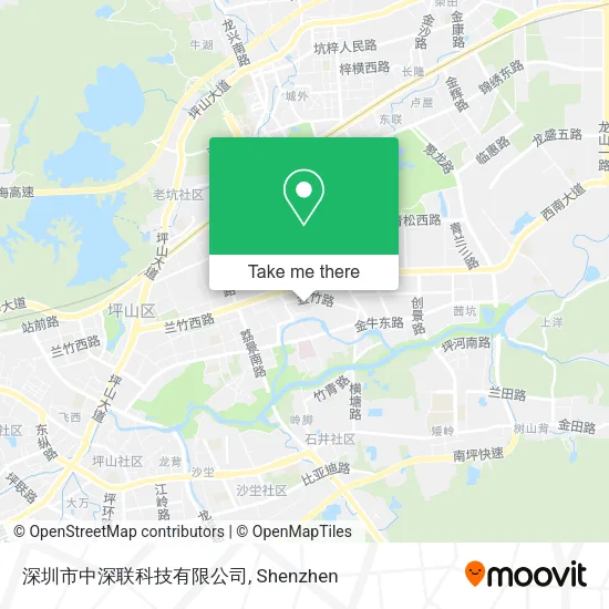 深圳市中深联科技有限公司 map