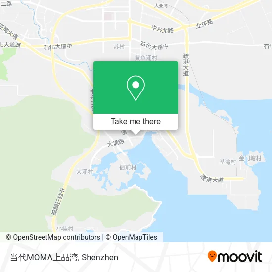 当代MOMΛ上品湾 map