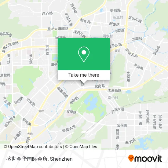 盛世金华国际会所 map