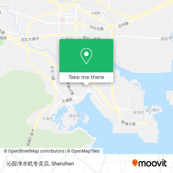 沁园净水机专卖店 map