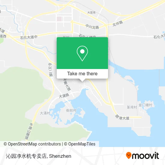 沁园净水机专卖店 map
