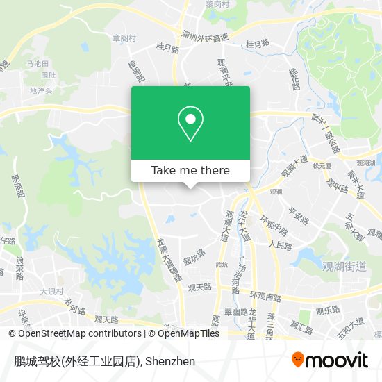 鹏城驾校(外经工业园店) map