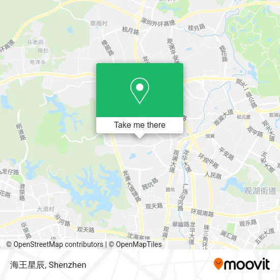海王星辰 map