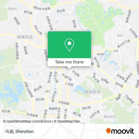 马坜 map