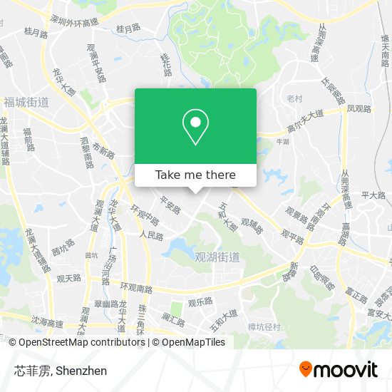 芯菲雳 map