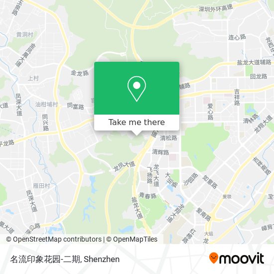 名流印象花园-二期 map