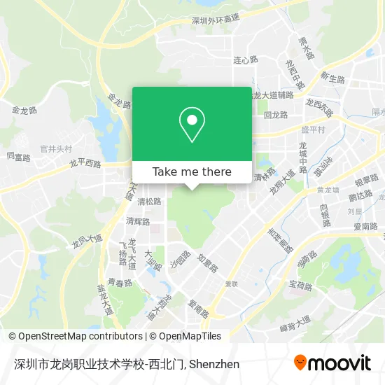 深圳市龙岗职业技术学校-西北门 map