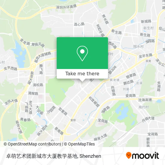 卓萌艺术团新城市大厦教学基地 map