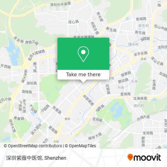 深圳紫薇中医馆 map