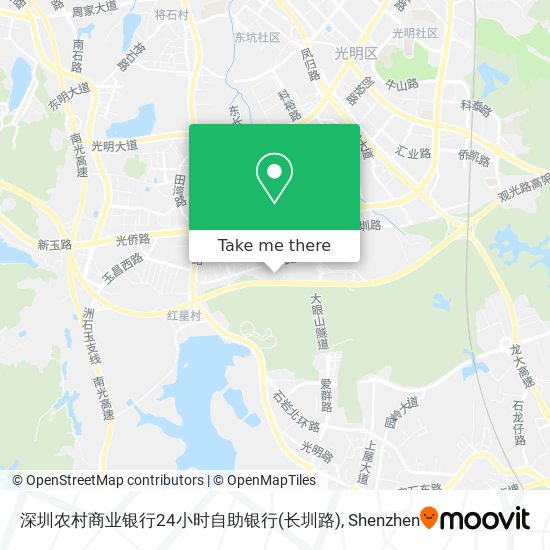 深圳农村商业银行24小时自助银行(长圳路) map