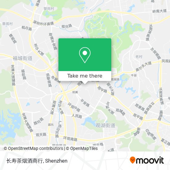 长寿茶烟酒商行 map