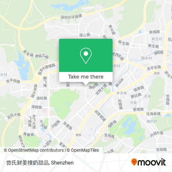 曾氏财姜撞奶甜品 map