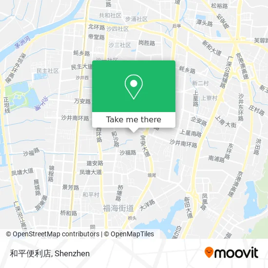 和平便利店 map