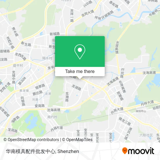 华南模具配件批发中心 map