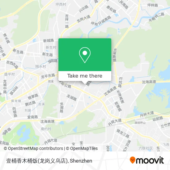 壹桶香木桶饭(龙岗义乌店) map