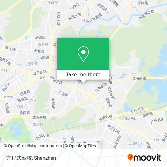方程式驾校 map