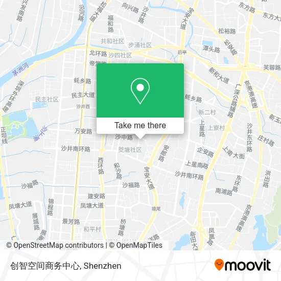 创智空间商务中心 map