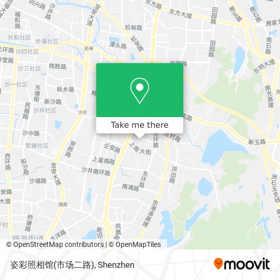 姿彩照相馆(市场二路) map