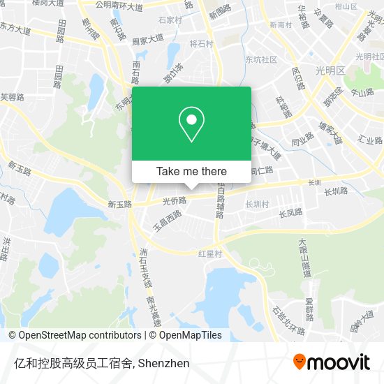 亿和控股高级员工宿舍 map