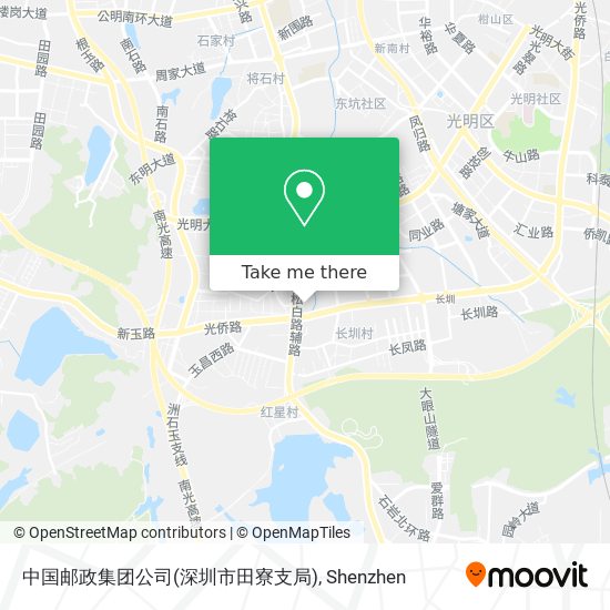 中国邮政集团公司(深圳市田寮支局) map