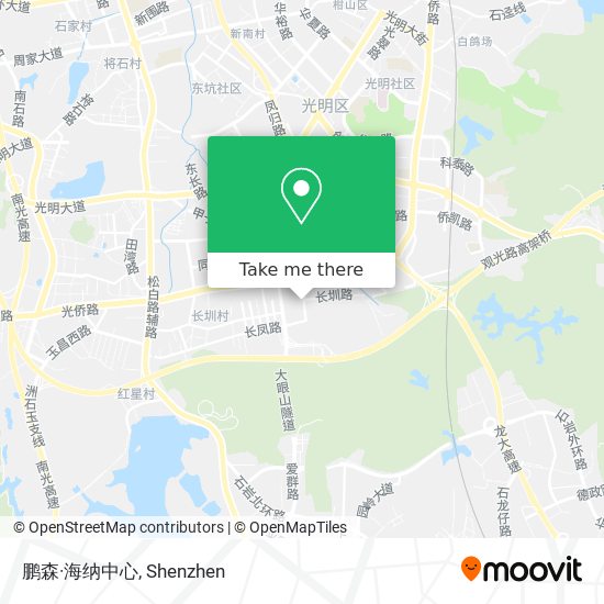 鹏森·海纳中心 map