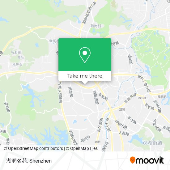 湖润名苑 map