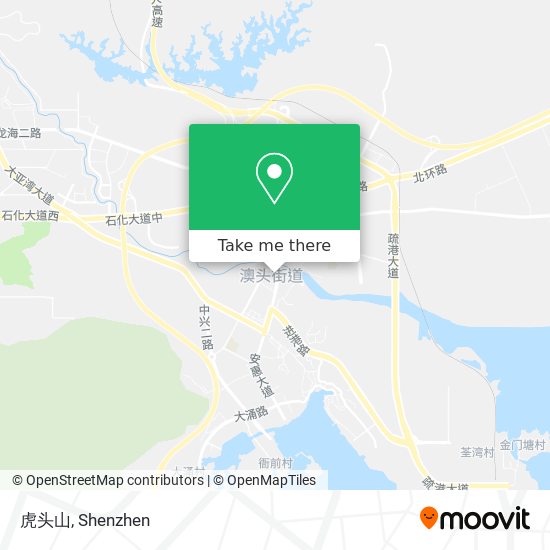 虎头山 map