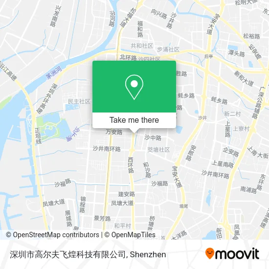 深圳市高尔夫飞煌科技有限公司 map