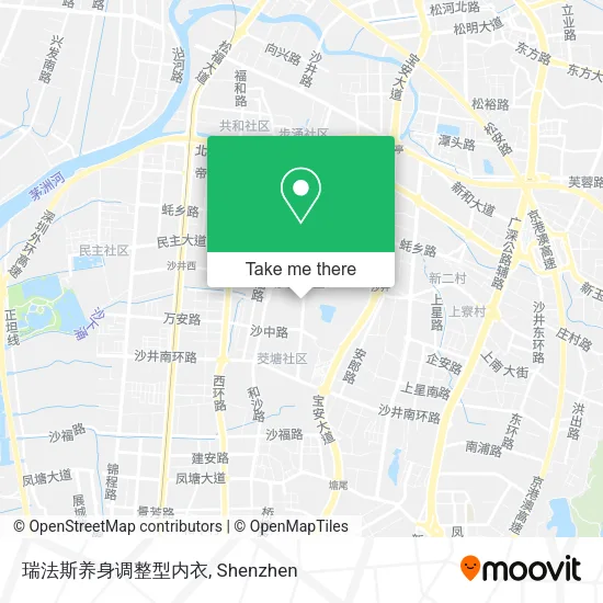 瑞法斯养身调整型内衣 map
