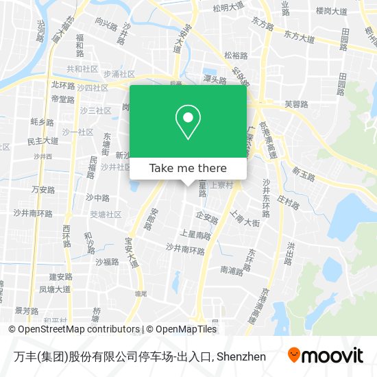 万丰(集团)股份有限公司停车场-出入口 map