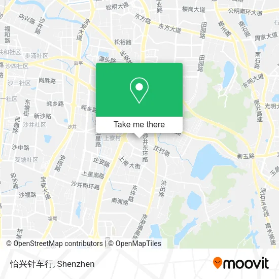 怡兴针车行 map