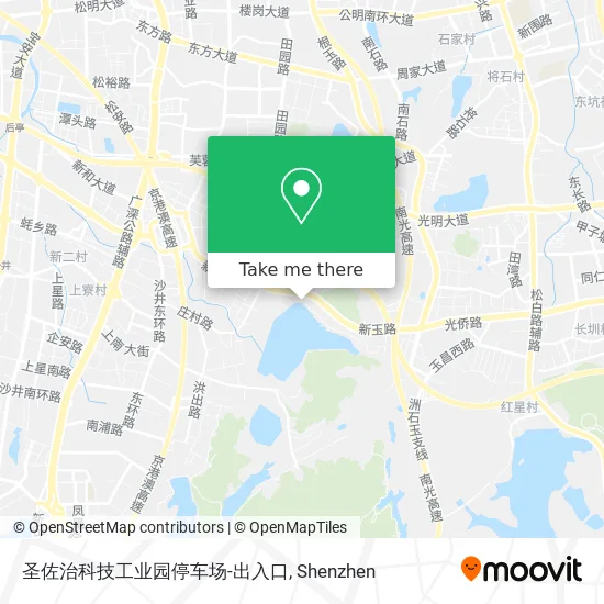 圣佐治科技工业园停车场-出入口 map