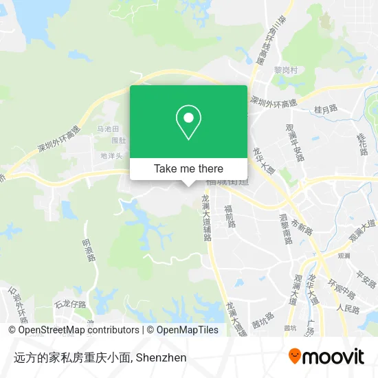 远方的家私房重庆小面 map