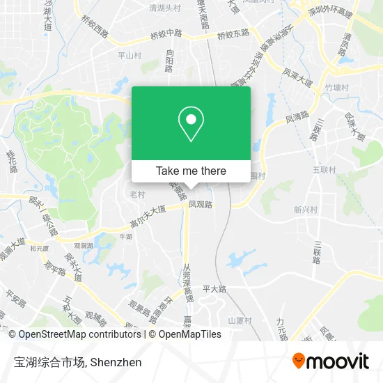 宝湖综合市场 map