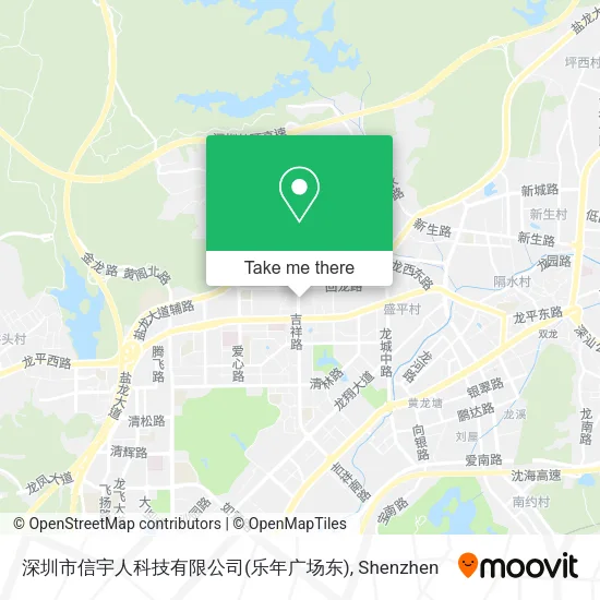 深圳市信宇人科技有限公司(乐年广场东) map