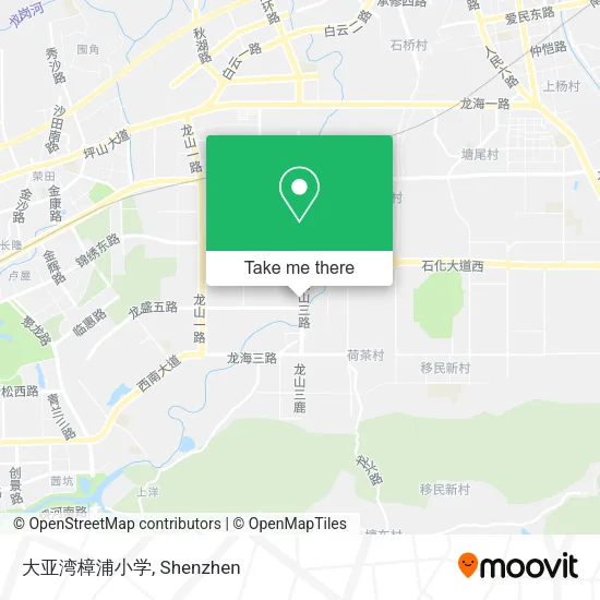 大亚湾樟浦小学 map