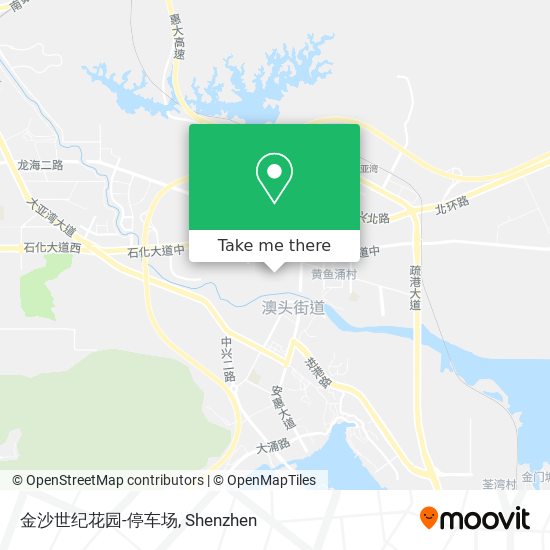 金沙世纪花园-停车场 map