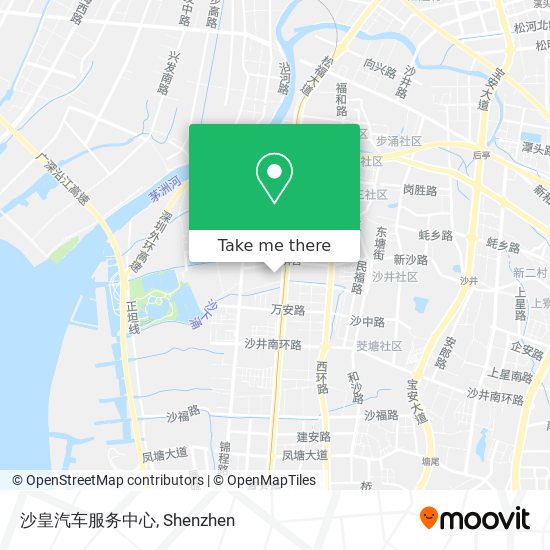沙皇汽车服务中心 map