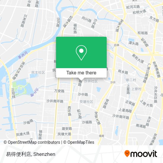 易得便利店 map