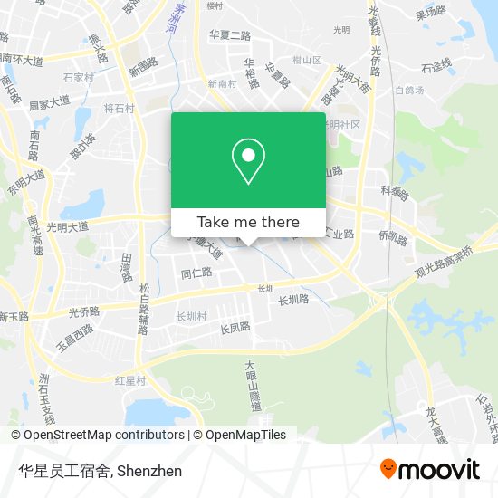 华星员工宿舍 map