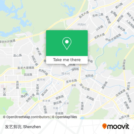 发艺剪坊 map