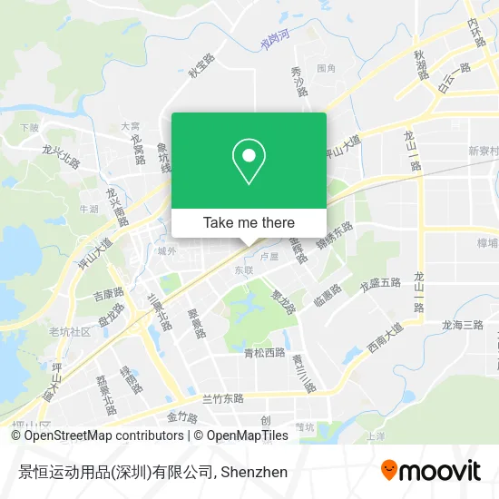 景恒运动用品(深圳)有限公司 map