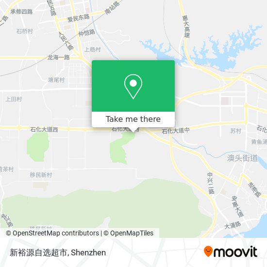 新裕源自选超市 map
