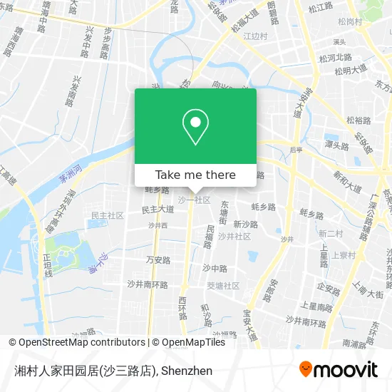 湘村人家田园居(沙三路店) map