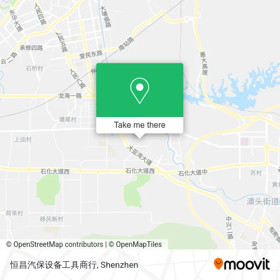 恒昌汽保设备工具商行 map