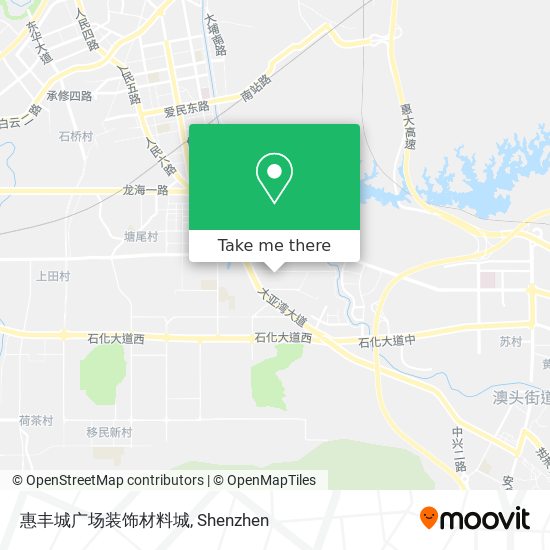 惠丰城广场装饰材料城 map